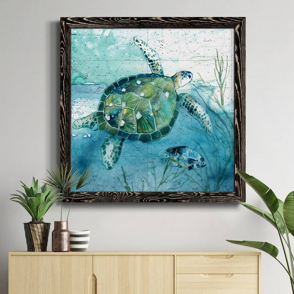Framed Canvas S374