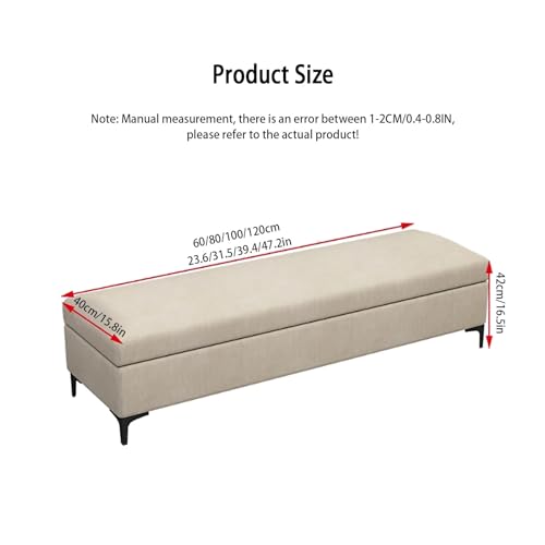 Upholstered Wooden Storage Bench O803310