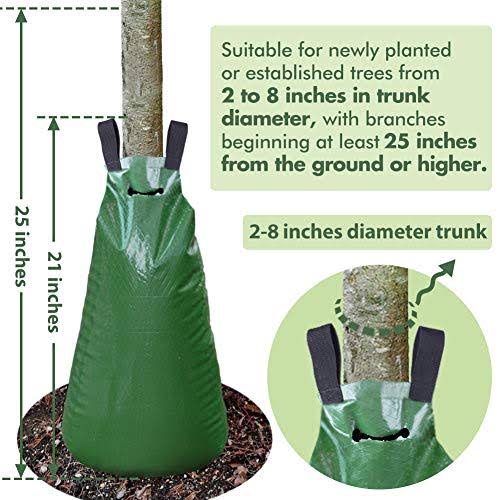 3 Pack 20 Gallon Slow Release Tree Watering Bag N12335