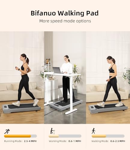 Under Desk Treadmill with Remote Control LED Display K972