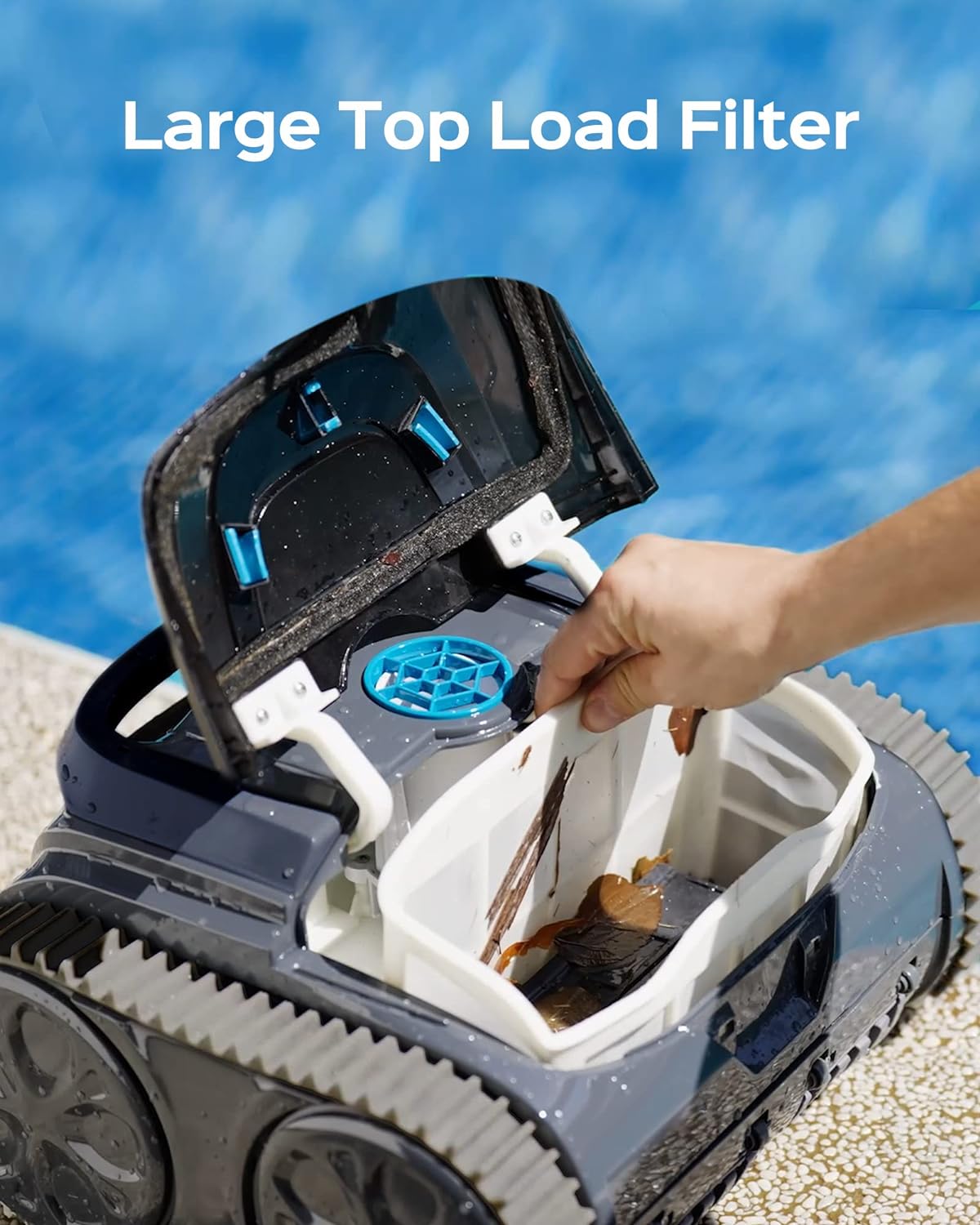 Cordless Robotic Pool Cleaner with Smart Mapping O154003