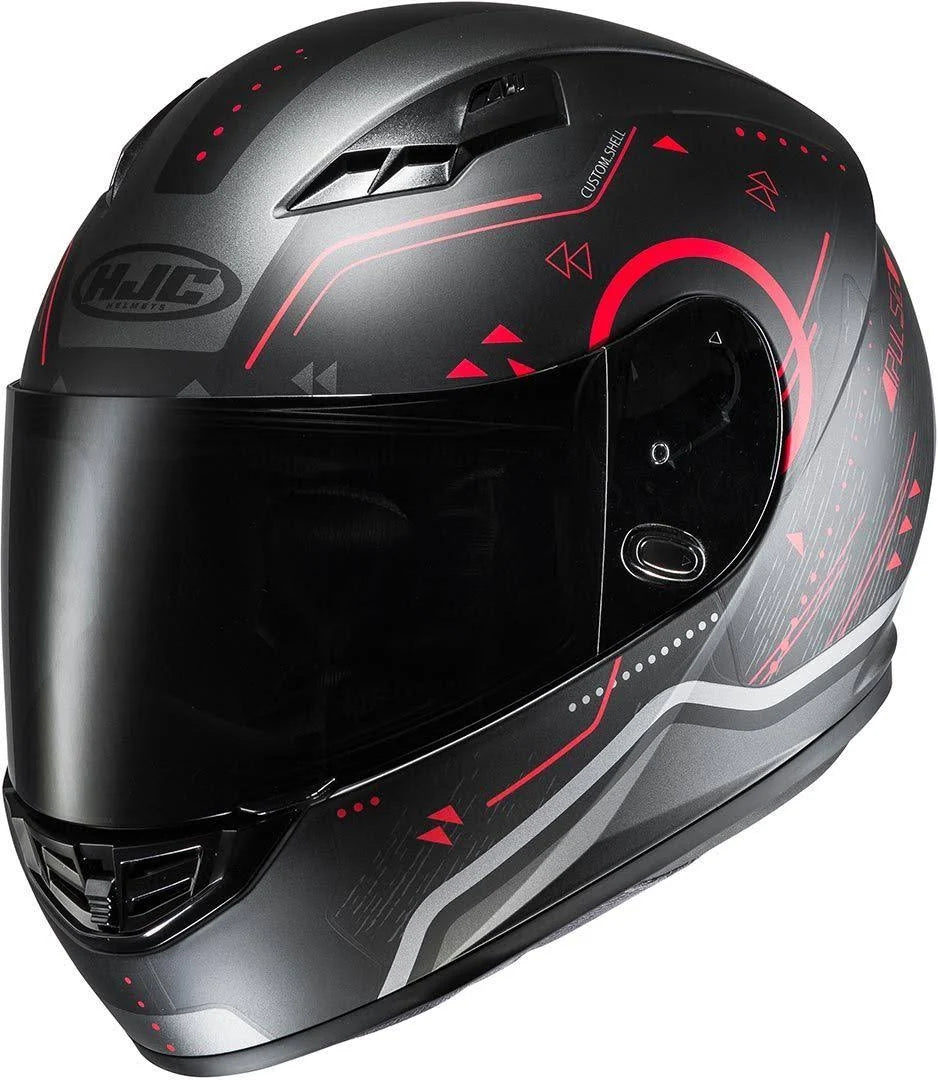 Black-Red XL Motorcycle Helmet H815