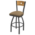 Swivel Counter Stool with Pewter Finish A109820