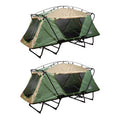 Green/Tan Oversize Cot Chair Tent (2 Pack) T610