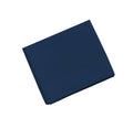 Queen Navy Blue Organic Cotton Sateen Flat Sheets J976531