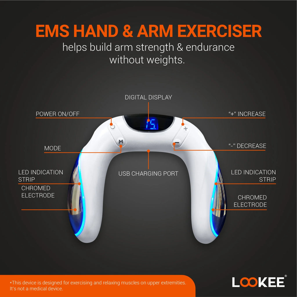 Arm Workout EMS Muscle Stimulator Trainer Machine Q50951