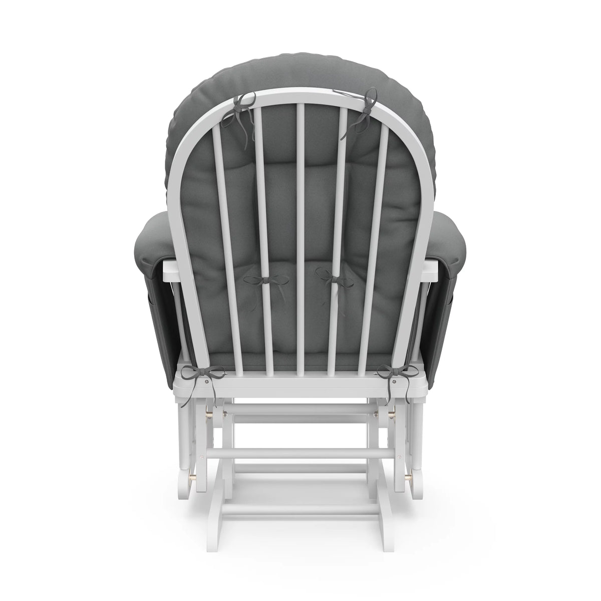 White Glider and Ottoman J159