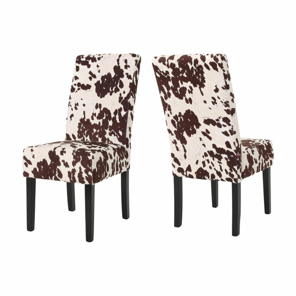 Dark Brown Set of 2 Dining Chair S3473
