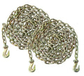 2 Pack G70 5/16" x 20' Tow Chain with Grab Hook N9284