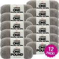 Medium Grey Mix Yarn, Multipack of 12 Q1431