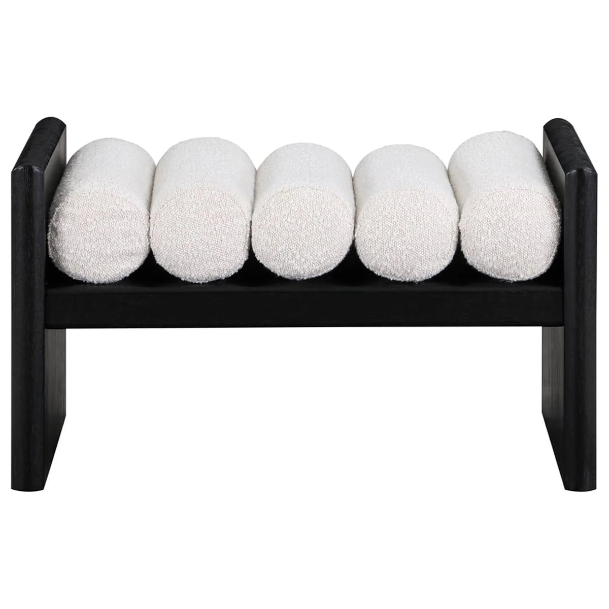 Black Wood Bedroom Bench X622302