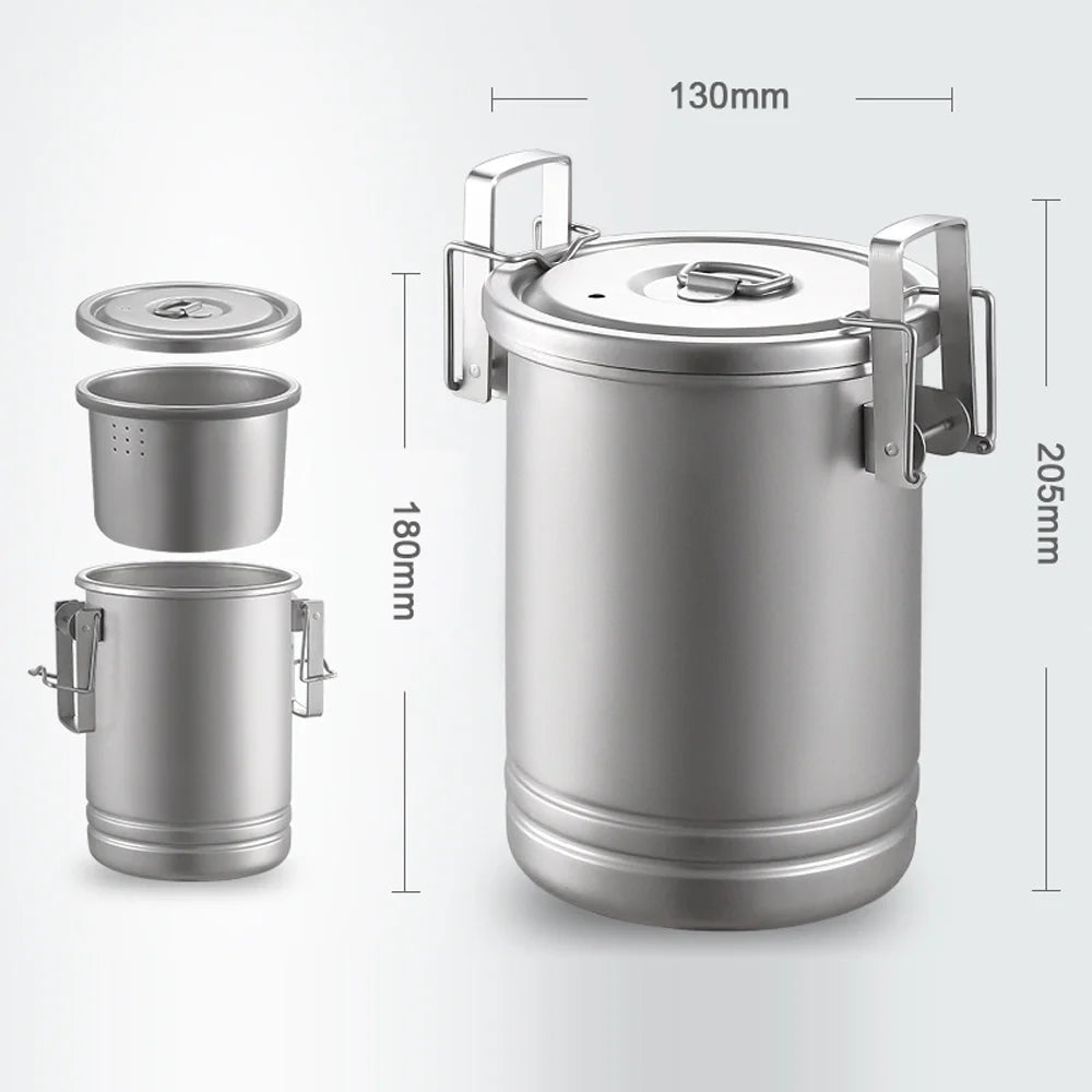 Stainless Steel Pot for Camping Cookware K26489