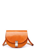 Leather Saddle Bag D754