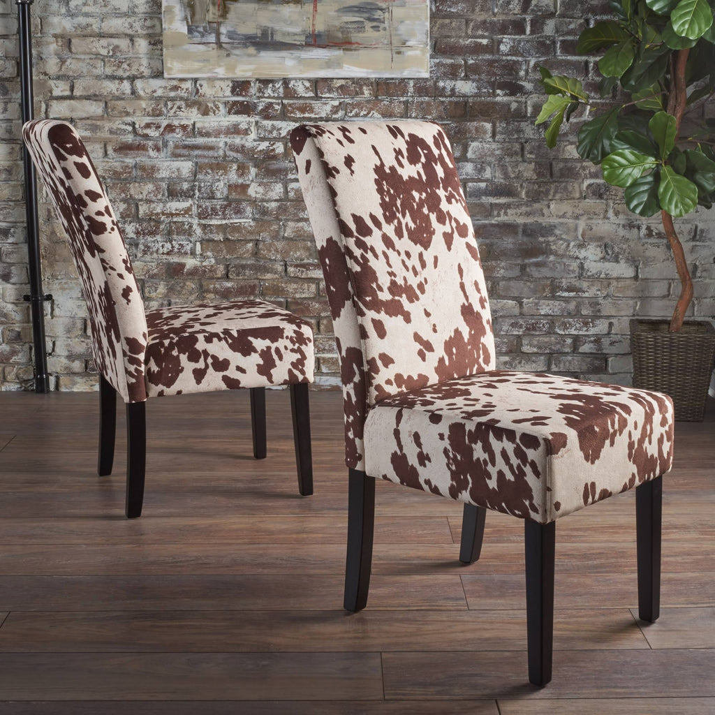 Dark Brown Set of 2 Dining Chair S3473