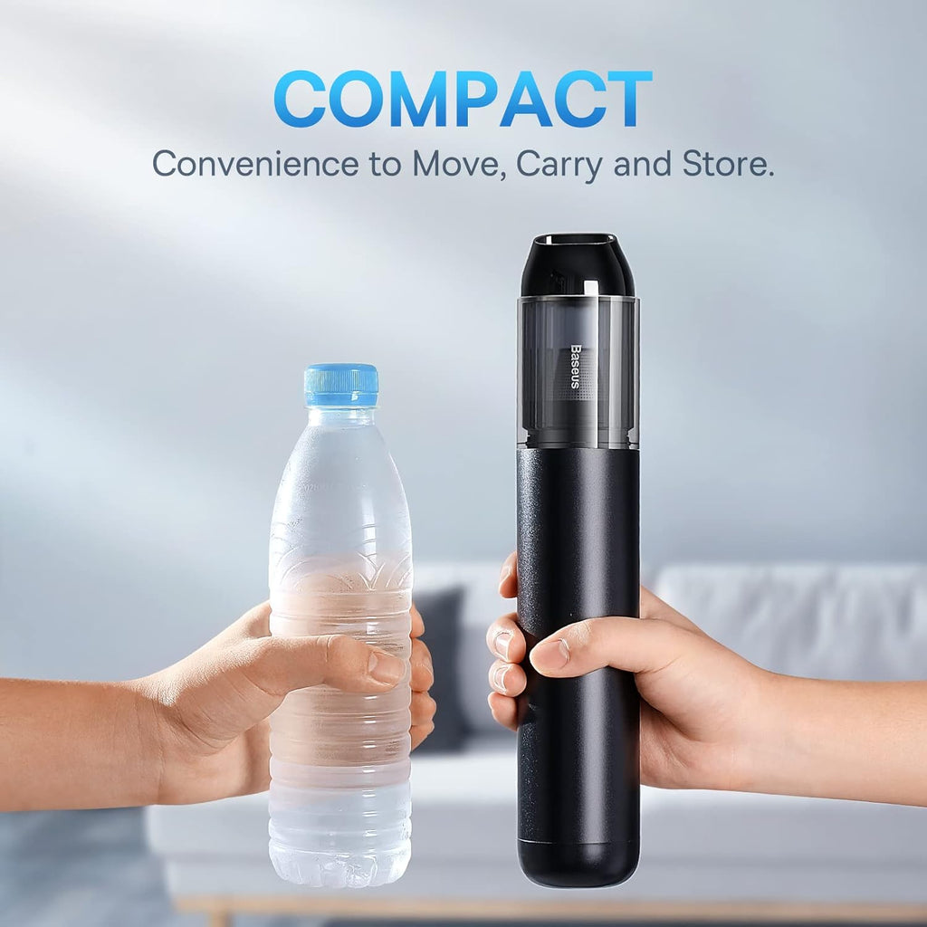 Handheld Cordless Rechargeable Vacuum with Adjustable Suction Power and LED Light E79646