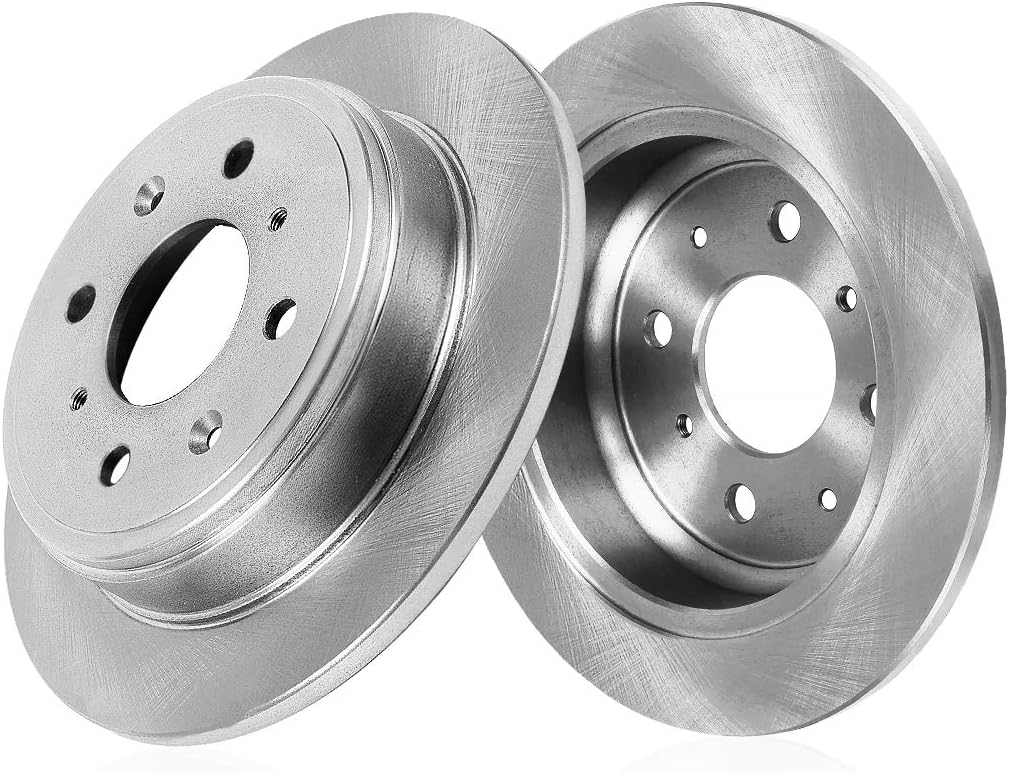 Brake Rotors Pair Set Pack of 2 L9213