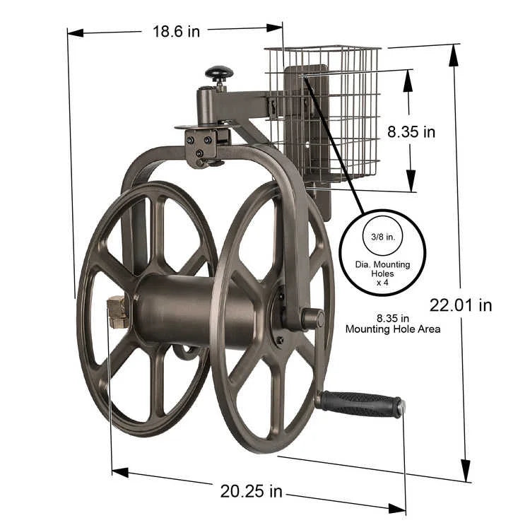 Steel Hose Reel A780857
