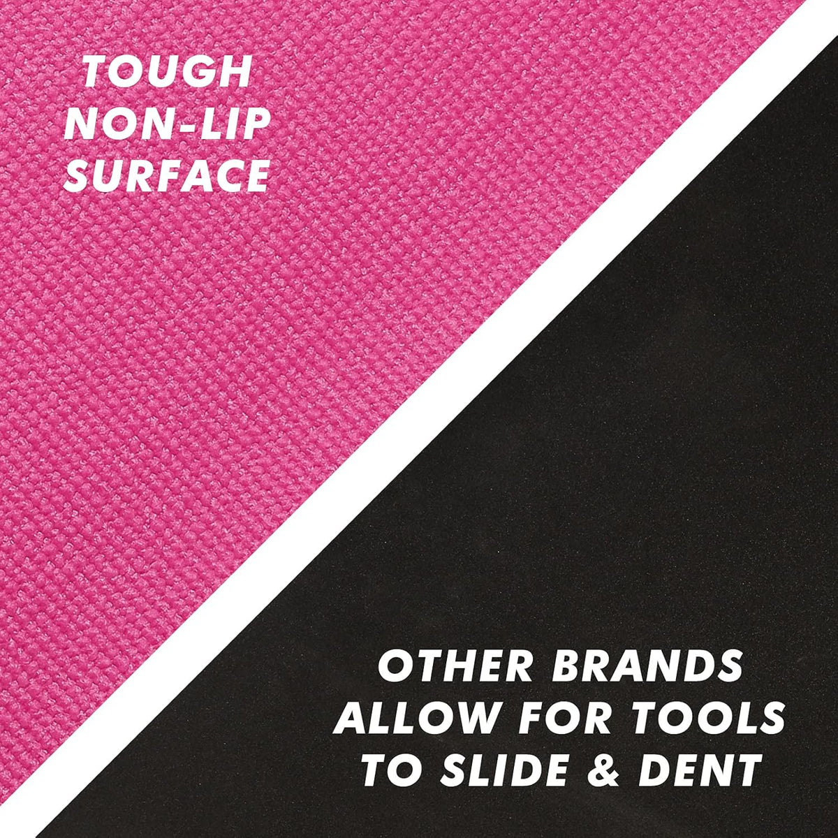 Rosy Pink 16 inch x 16 feet Thick Tool Box Drawer Shelf Liner Pack of 2 K6307