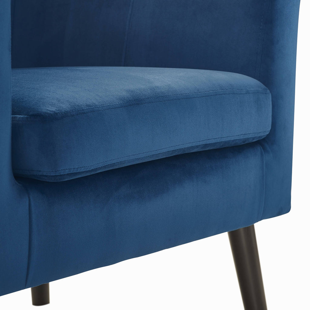 Pink Tufted Accent Chair J2510