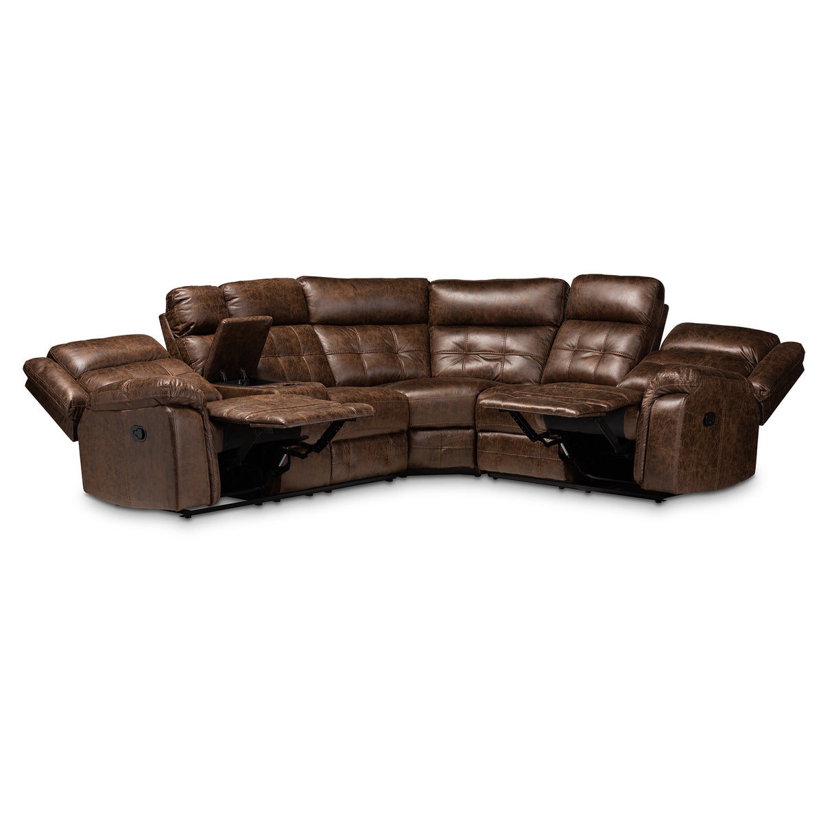 6-Piece Sectional Recliner Sofa B842