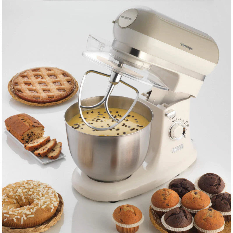 Vintage 5.5L 2400W Beige Stand Mixer M793