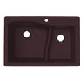 Granite Double Basin Drop-In Kitchen Sink Y373697
