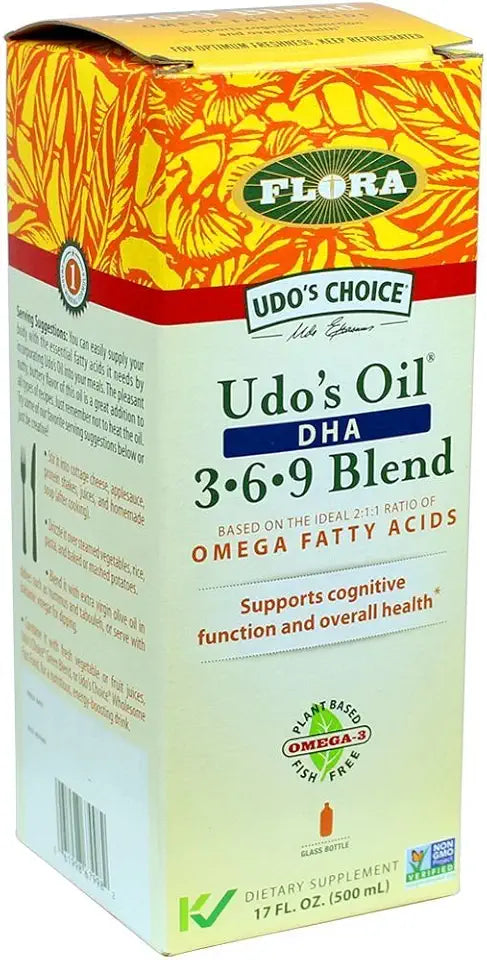 Dha Oil Blend 17-Ounce Glass Bottle I666788