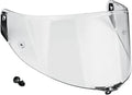 Scratch Resistant Shield with Tear Off Posts Race Clear J444689