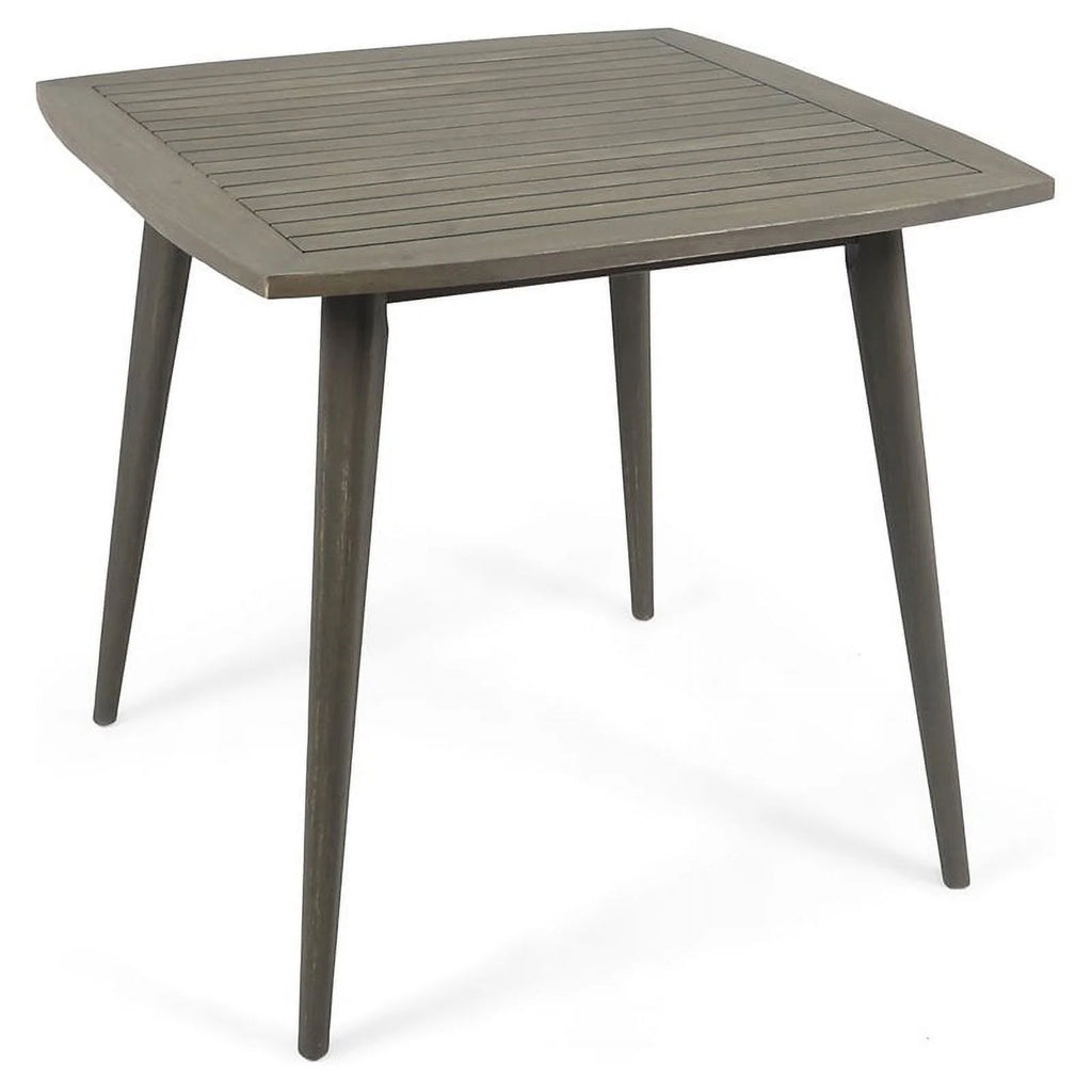Square Acacia Wood Dining Table L352