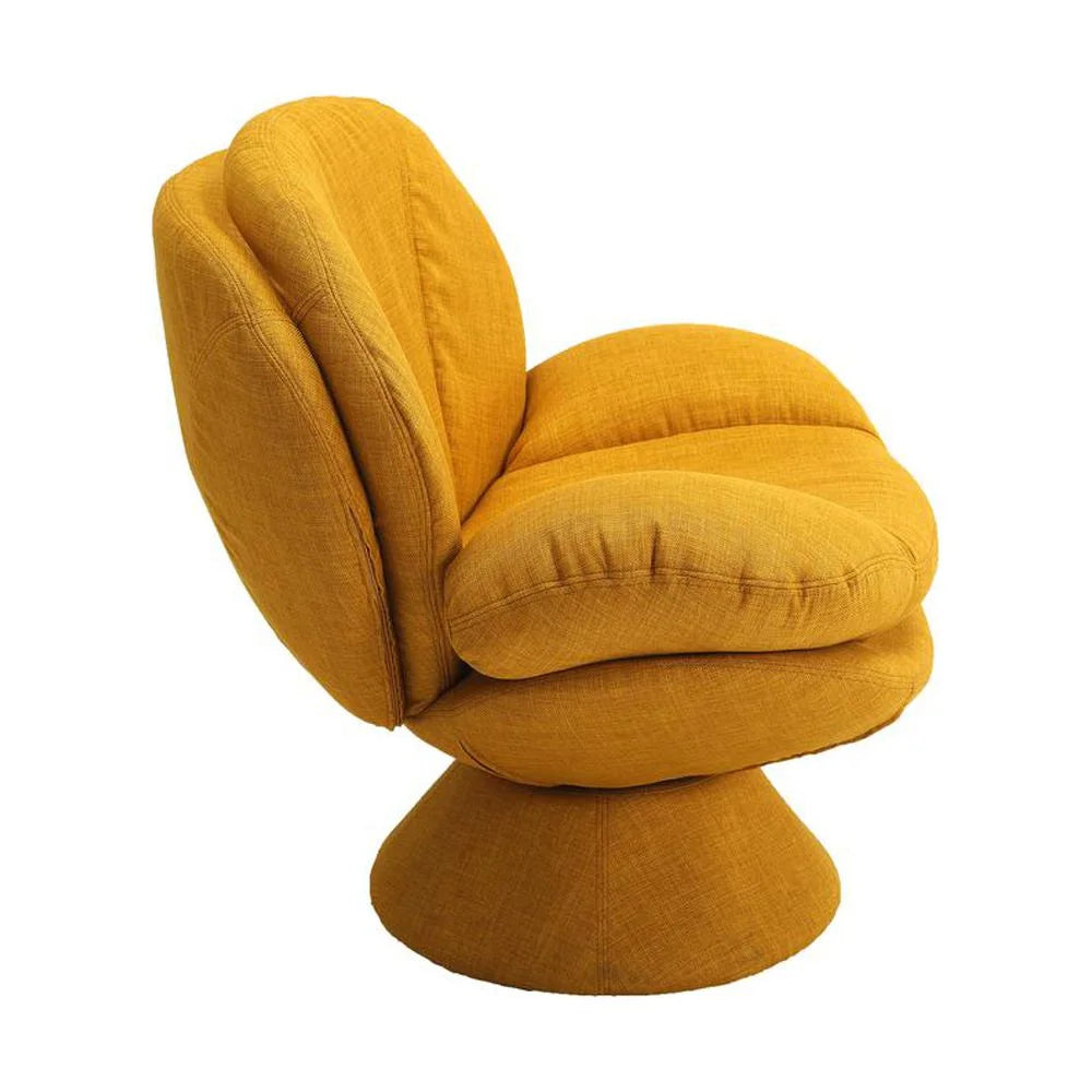 Leisure Accent Chair in Straw Fabric V31496