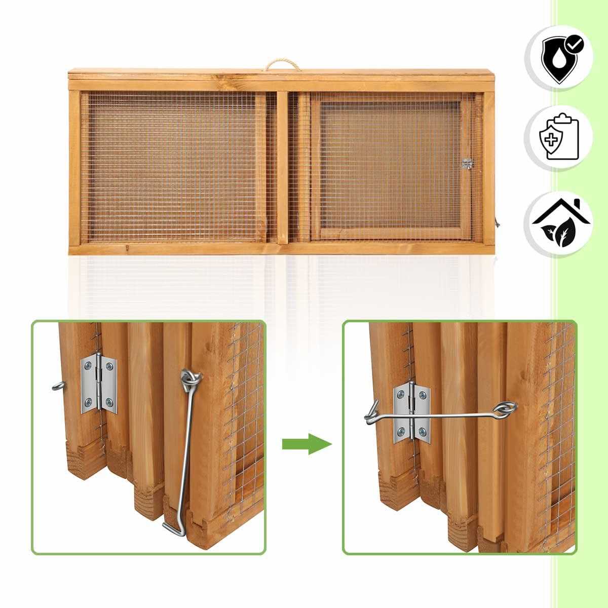Wooden Small Animal Cage I4416