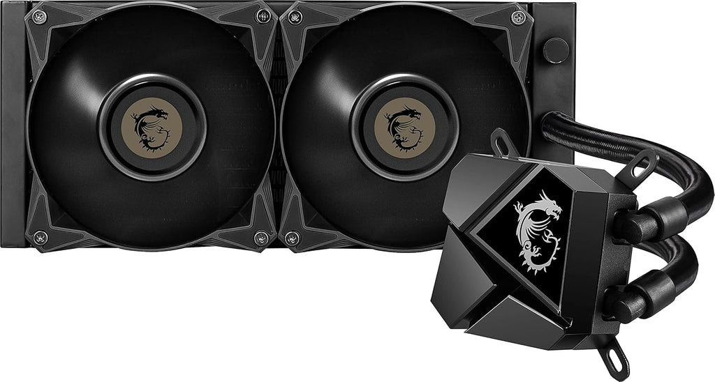 240mm Radiator CPU Liquid Cooler with Dual 120mm aRGB PWM Fans U6090