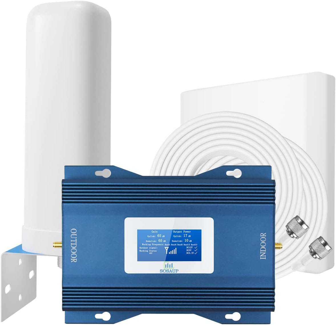Cell Phone Signal Booster 4G 5G LTE Band 13/12/17 Boost Voice+Data H9429
