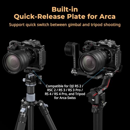 Aluminum Alloy Camera Cage with Quick Release Plate Z592
