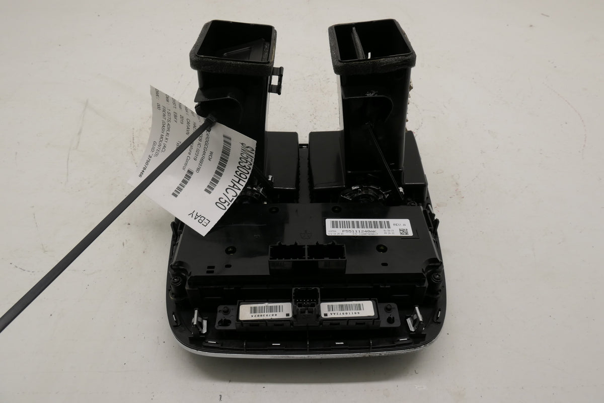 Heater AC Control Panel Bezel P937723