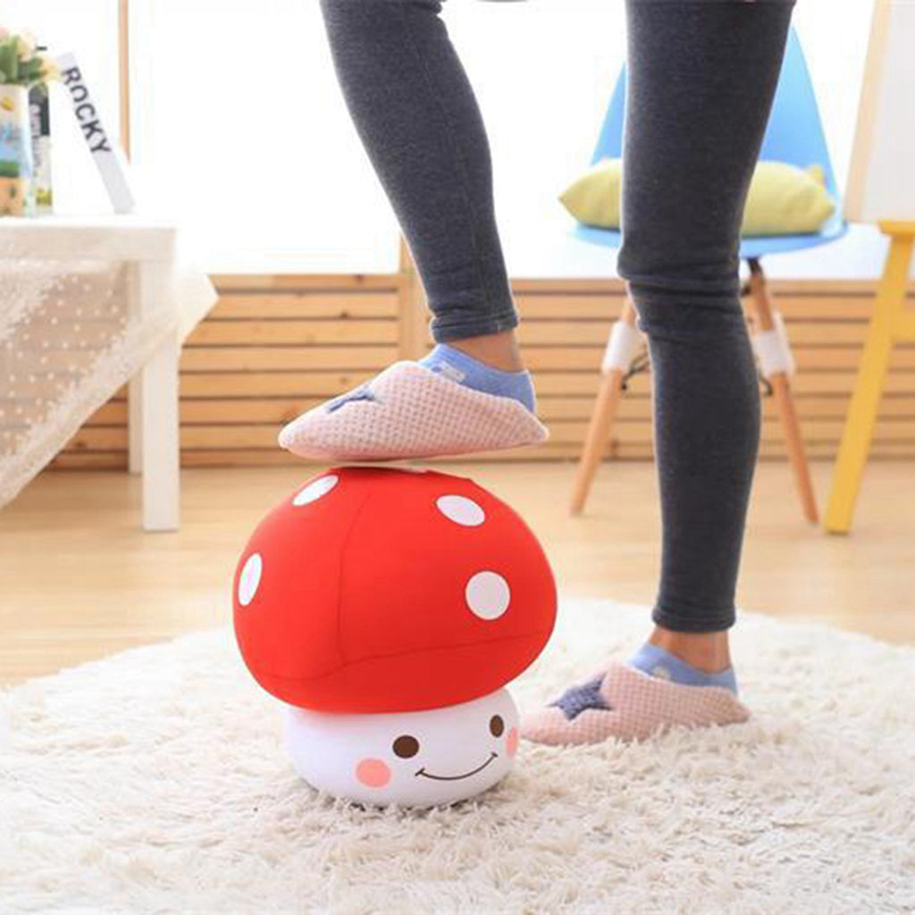 Soft Mushroom Shaped Throw Pillow A62149