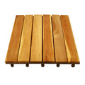 Acacia Interlocking Deck Tile Set of 10 Q69858