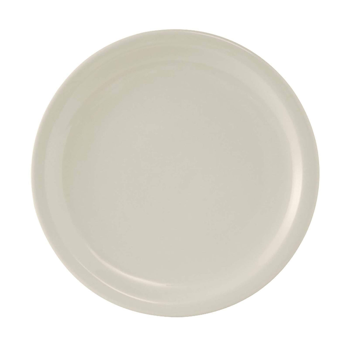 24/Case Eggshell Narrow Rim China Plate B503419