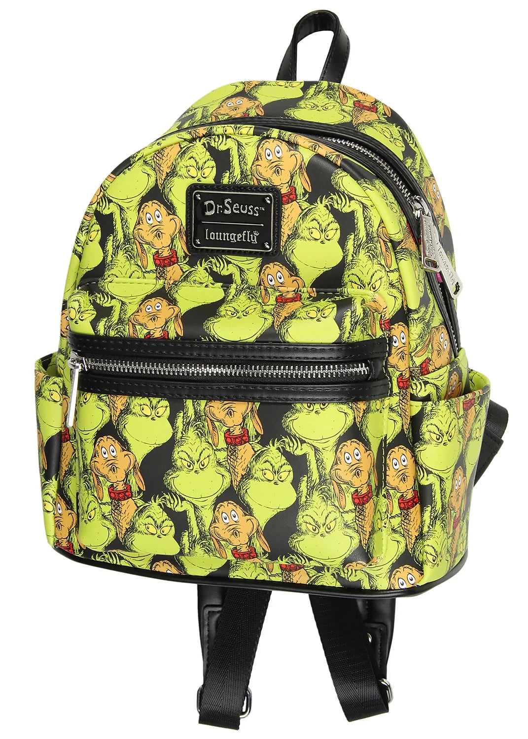 Faux Leather Mini Backpack W978798