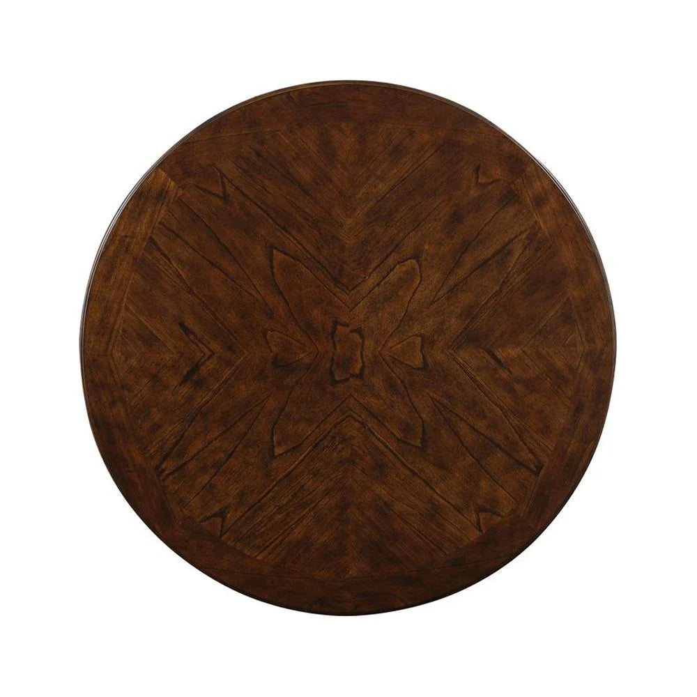 5-Piece Transitional Wood Dining Set in Brown J646057