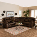 6-Piece Sectional Recliner Sofa B842