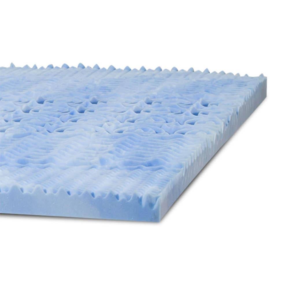 5 Zone Convoluted RV King Gel Memory Foam Topper Z92761