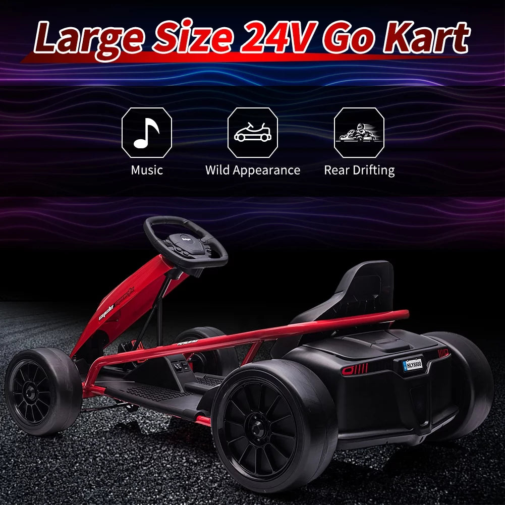 24V Electric Drifting Go Kart for Kids A860