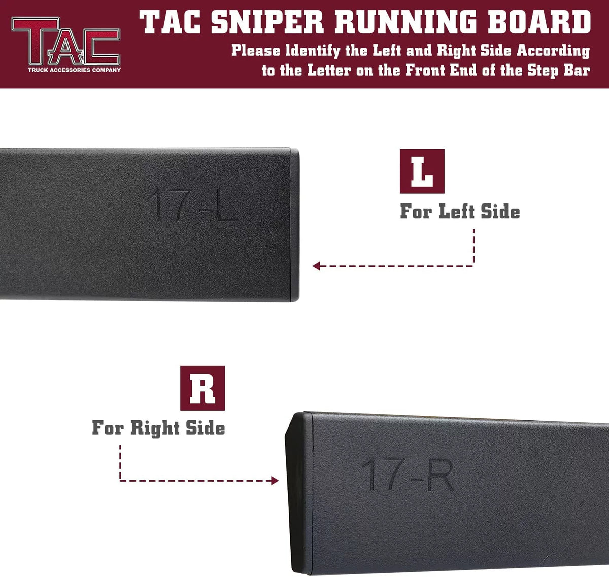 Running Boards Side Steps Nerf Bars 2pcs Q536410