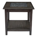 End Table with Mosaic Tile Inlay R20857