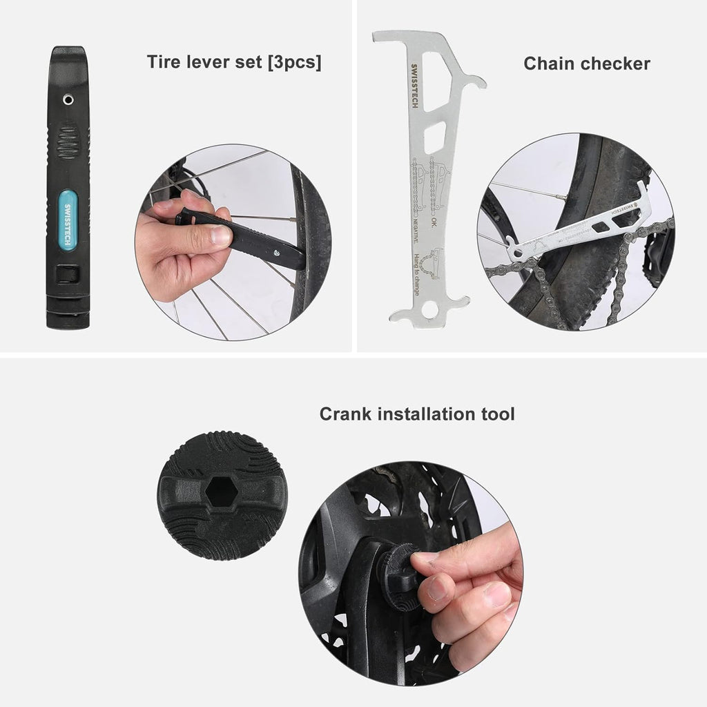 30 Piece Bike Repair Tool Kit with Storage Case D441