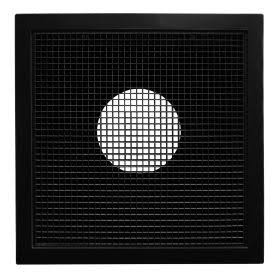 Black Plastic Return Filter Grille, 14 DUCT Q2487