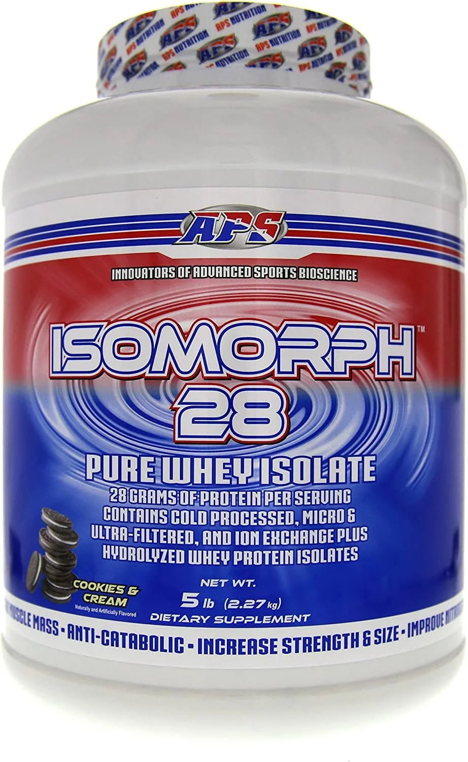 Whey Protein Isolate Cookies & Cream 5 Pound M1969