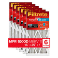 16x25x1 AC Furnace Air Filter, MPR 1000D, 6 I337