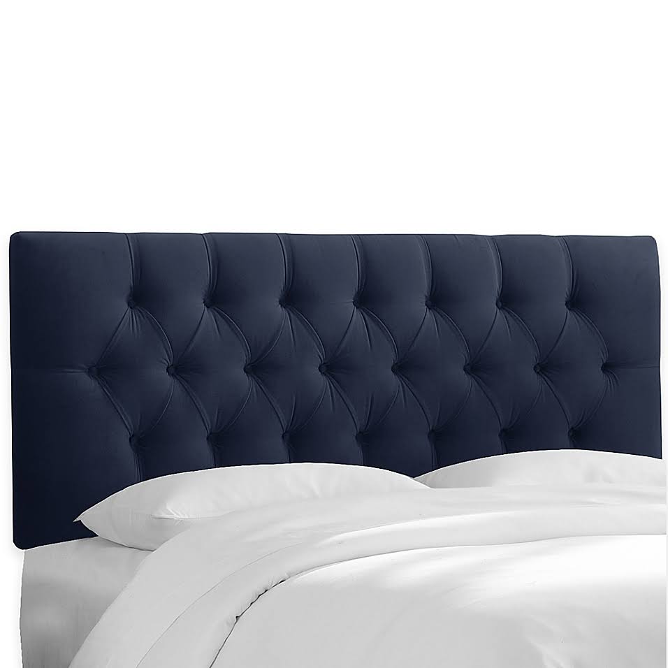 King Headboard in Premier Navy A1961